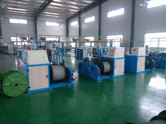 Điện tử 1.5 2.5 Cable Extrusion Line Machine cho Jacket Sheath Cable PVC