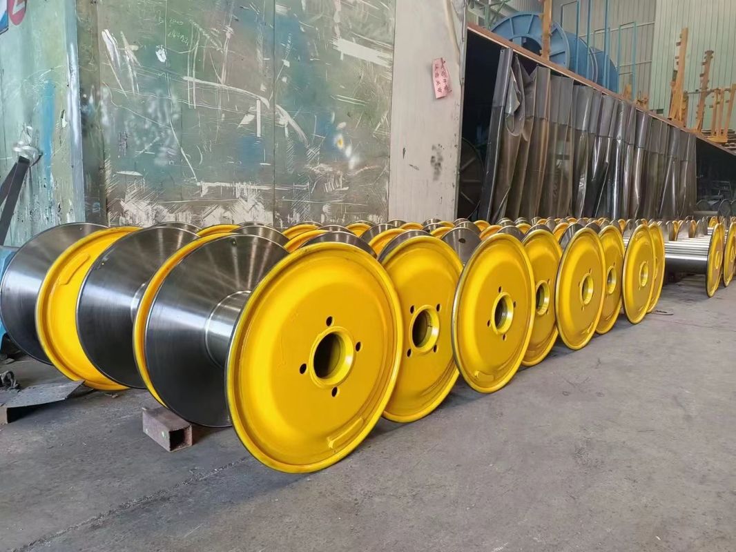630mm Double Layer Wire Reels Spools For Bunching Machine Cable 1.5 2.5
